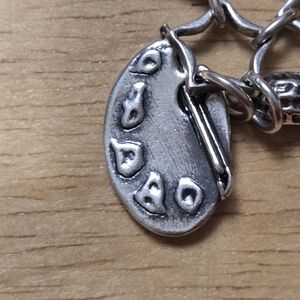James Avery Silver Artist Palette Charm